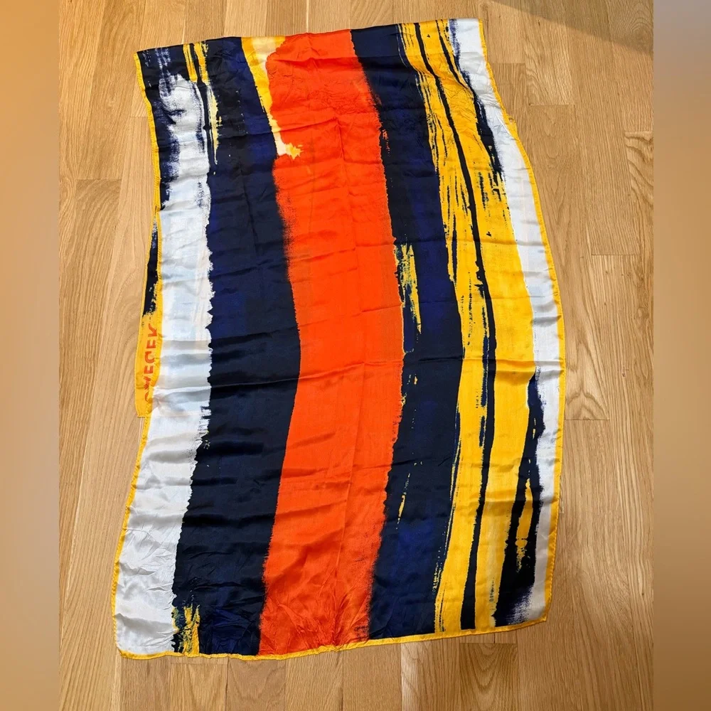 Jaeger Scarf Silk Large multicolor